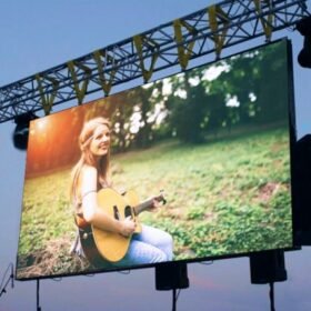 led screen wall rental